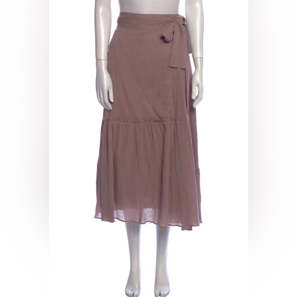 Apiece Apart Midi Wrap Skirt. Size 4